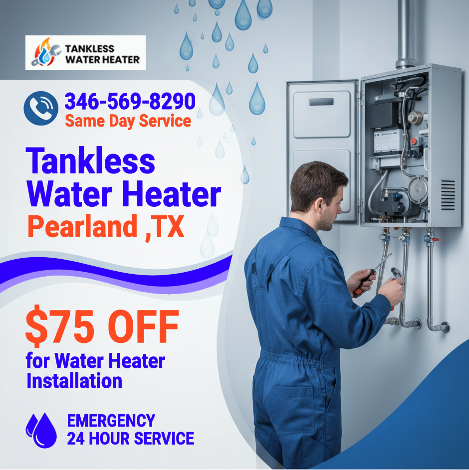 install heater Pearland TX